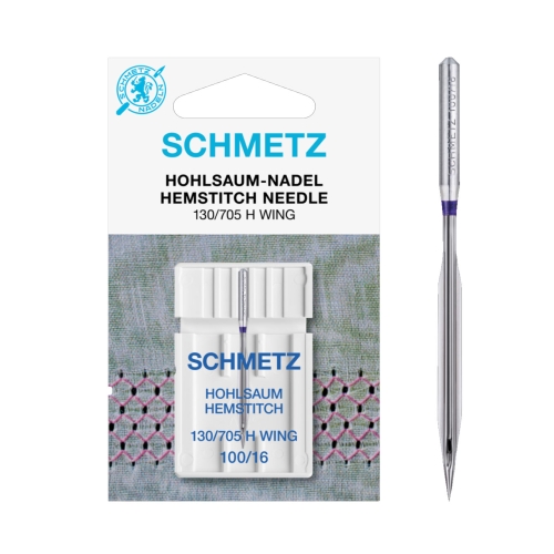 Koduõmblusmasina tiibnõel (Hemstitch needle, Wing), Schmetz