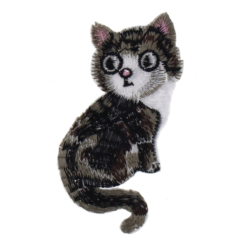 Silitettäva kangasmerkki, paikka, 9,0 x 4,3 cm, BB11