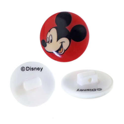 Kannaga plastnööp ø17mm, suurus: 28", Disney Mickey Mouse