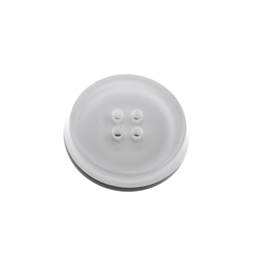 Paksem, kahevärviline, kahe auguga plastiknööp 28mm, 44L