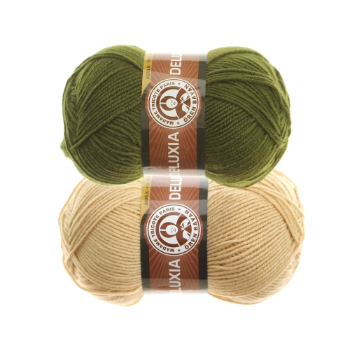 Villasisaldusega lõng Deluxia, Madame Tricote, 100 g = 270 m