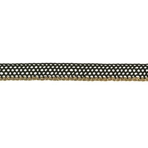 Võrgulaadsel materjalil metallikservaga paspuaalkandipael, 0,8 cm