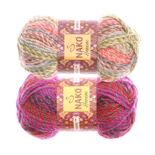 Pehme akrüüllõng Hercai, Nako, 100 g = 156 m