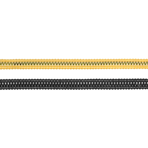 Põimitud metallikpael, 0,8 cm, 11072-20