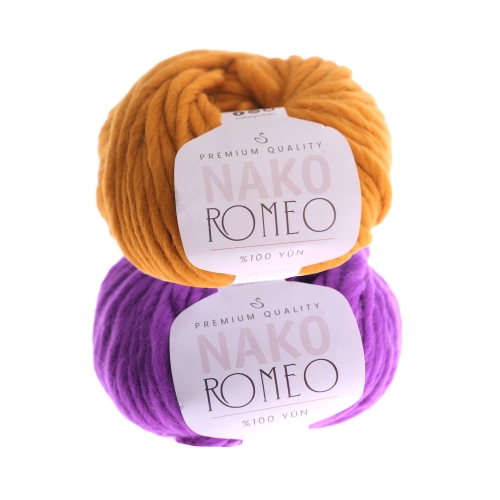 Täisvillane lõng Romeo, Nako, 100g = ca 40 m
