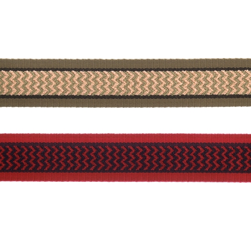 Sik-sak mustriga pael, 2,5 cm