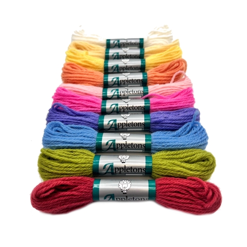 Villane tikkimislõng Tapestry, 100% vill, 10 m, Appletons	