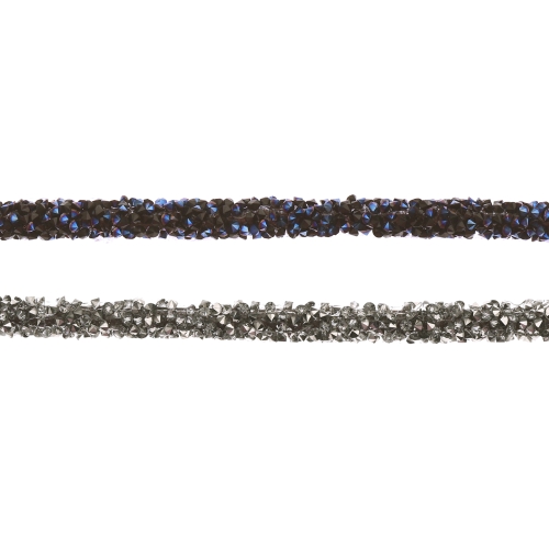 Sätendavate kristallidega kuumkinnitatav pael, 0,6 cm, CR-W457