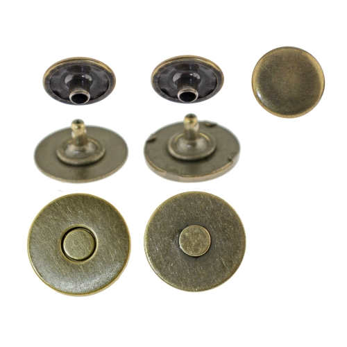 Niittikiinnitteiset magneettinapit ø18 mm, 6 kpl