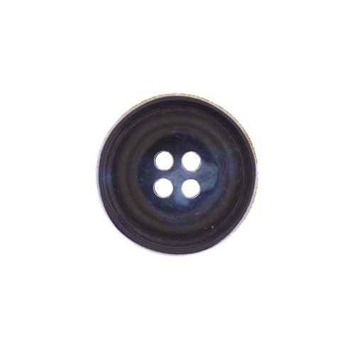 Segatud värvidega, heleda servaga, nelja auguga plastiknööp, 23mm, 36L