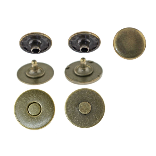 Niittikiinnitteiset magneettinapit ø14 mm, 6kpl