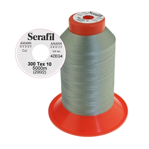 Очень тонкая прочная полиэфирная нить Amann Serafil 200/2, 120/2, 5000 м., 20.000 м