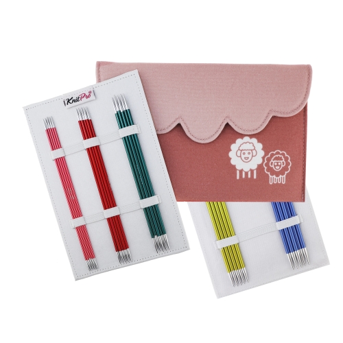 Lühikeste sukavarraste komplekt, Knit Pro Zing, 15cm, 47421