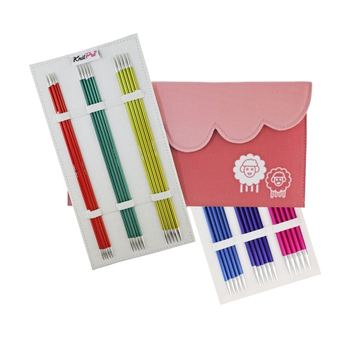 Normaalpikkuses sukavarraste komplekt, Knit Pro Zing, 20cm, 47422