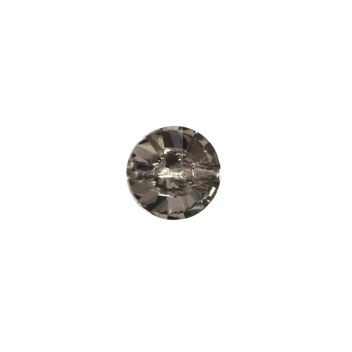 Ümar kristallilaadne akrüülnööp, süvistatud kannaga, 12mm, 18L