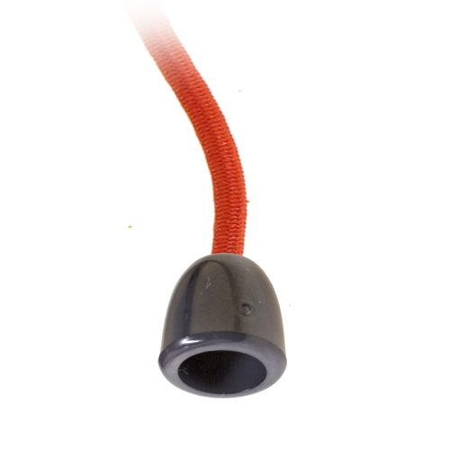 Plastmassist nööri otsik, ø10 x 10 mm, sobib nöörile ~ø3 mm