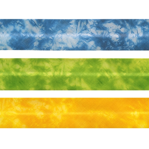 Puuvillane diagonaalkant "Tie Dye," 30 mm, 770700.030, Byetsa
