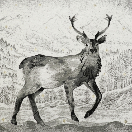 Gobeläänkanga kupong, 45 cm x 45 cm