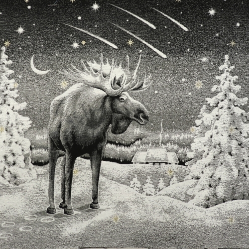Gobeläänkanga kupong, 45 cm x 45 cm
