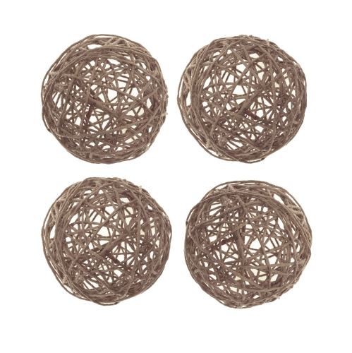Jutepallid ø 6 cm, 4 tk, BCB2292