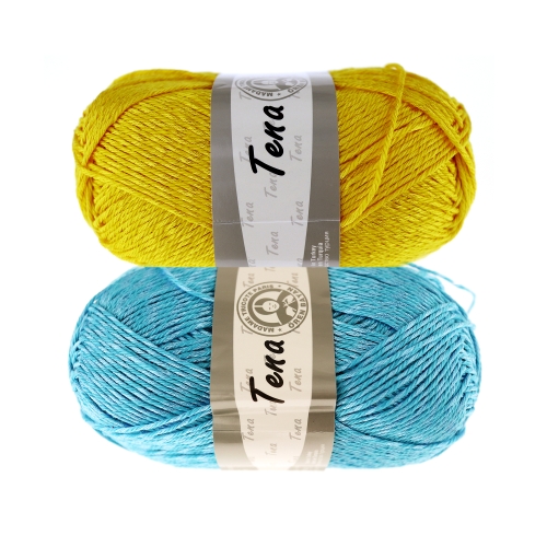 Pidulik puuvillasisaldusega lõng Tena, Madame Tricote, 100 g = 170 m 