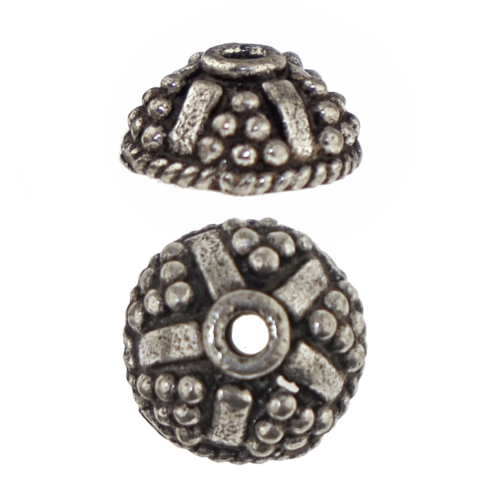 Pärlikübar, ø10,6mm x 4,8mm, 6tk, KL3445