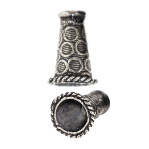Pärlikübar, ø13,7mm x 9,3mm, 6tk, KL3442