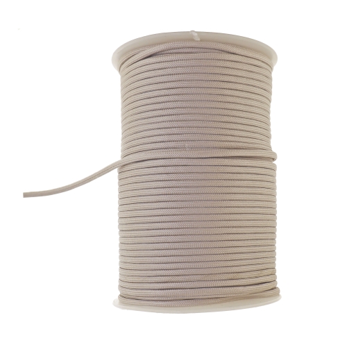 Läikega, täidisega tihedalt kootud nailonnöör Paracord ø4 mm
