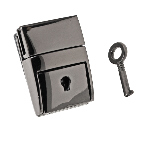 Pistlukk koos võtmega 4 x 3 x 1 cm