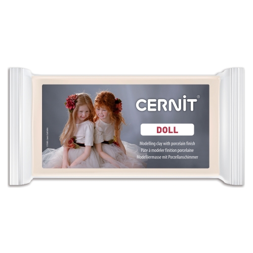 Ihuvärvides nukumeistri voolimismass, polümeersavi, Cernit Doll, 500g