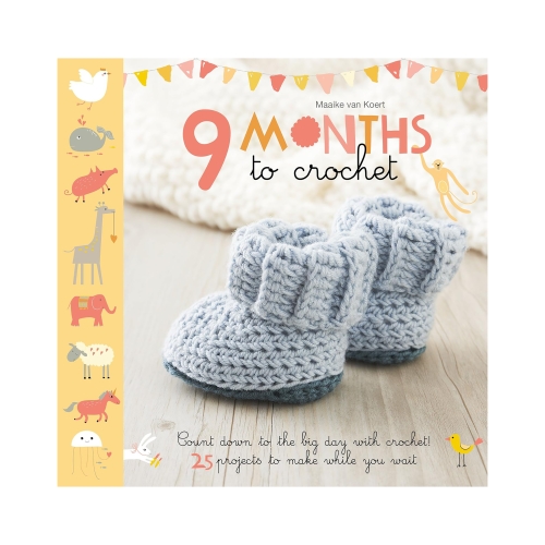 Raamat "Nine Months to Crochet"