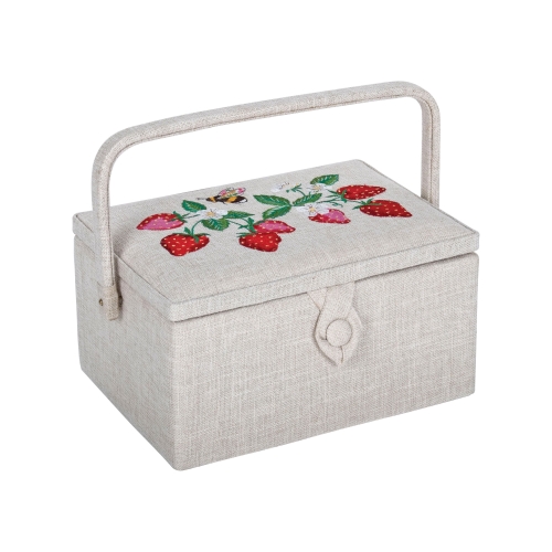 Keskmine tarvikute karp: Strawberry Greenhouse 18.5 x 25.5 x 14.5cm, Hobby Gift MRME.642