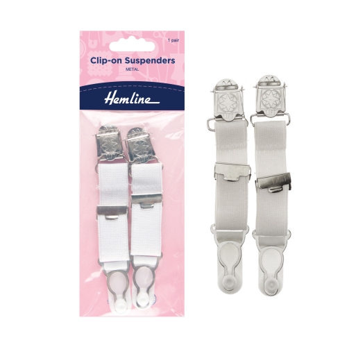 Sukatripid, reguleeritavad, klipskinnised üleval, 2 tk, Hemline H464