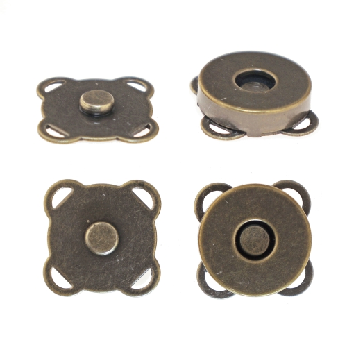 Ommelkiinnitteinen magneettinappi , magneettilukko, magneetineppari ø18mm, ISMB003-18