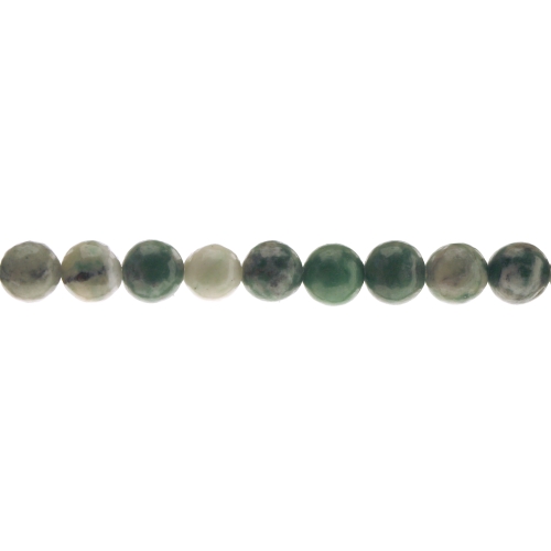 Ümarad naturaalsest jadeiidist (Quinghai) helmed, 8mm 