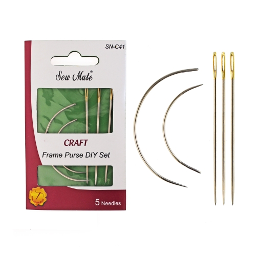 Käsitöönõelte komplekt Purse Frame DIY set, SewMate SN-C41