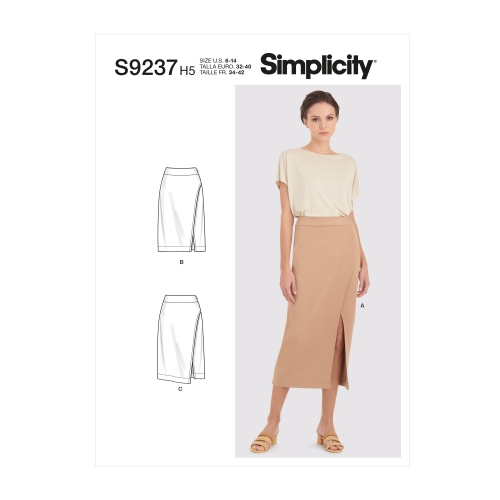 Simplicity lõikekomplekt S9237 Misses´ Skirts