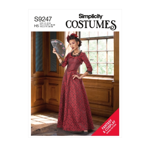 Simplicity lõikekomplekt S9247 MISSES' COSTUME, SS9247H5
