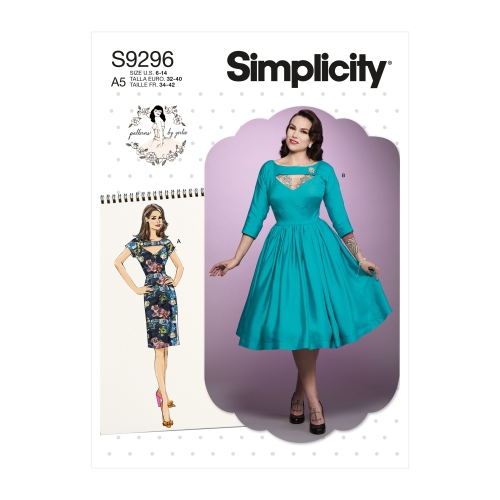 Simplicity lõikekomplekt S9296 MISSES' DRESS