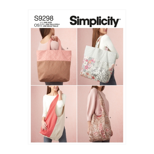 Simplicity lõikekomplekt S9298 Poekotid