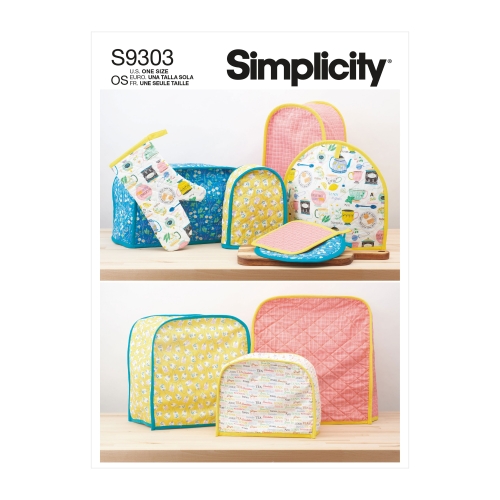 Simplicity lõikekomplekt S9303 Termoskatted ja pajakindad