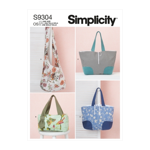 Simplicity lõikekomplekt S9304 Kotid