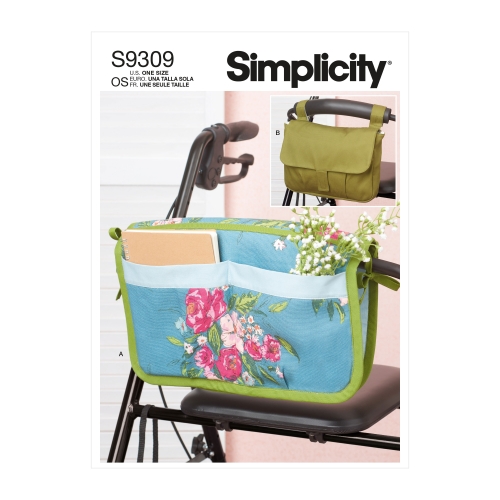 Simplicity lõikekomplekt S9309 Lenksutasku ja -kott