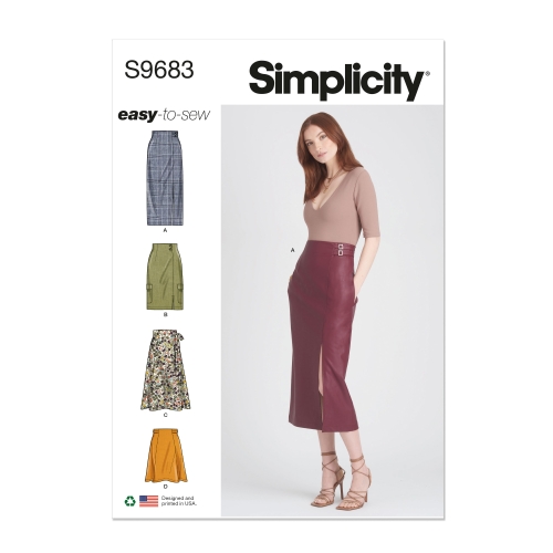 Simplicity lõikekomplekt S9683 Seelikud