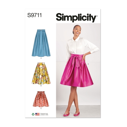 Simplicity lõikekomplekt S9711, Seelikud