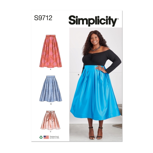 Simplicity lõikekomplekt S9712, Seelikud