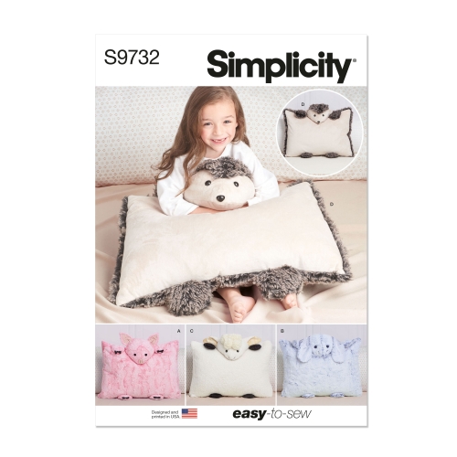 Simplicity lõikekomplekt S9732, Topistäidetud padjakatteloomad