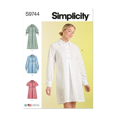 Simplicity lõikekomplekt S9744, Kleidid