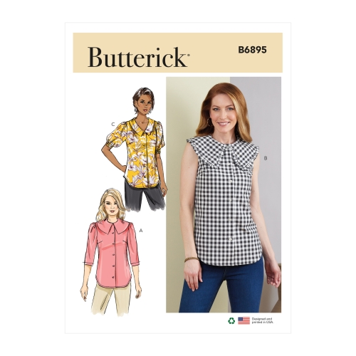 Ompelukaava BUTTERICK B6895 MISSES' TOP