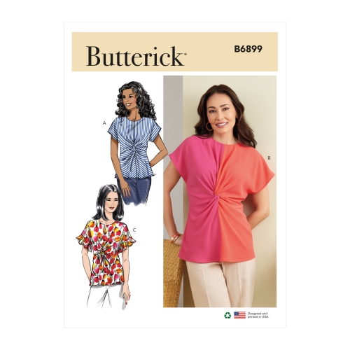 Ompelukaava BUTTERICK B6899 MISSES' TOP